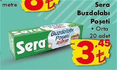 Sera Buzdolabı Poşeti Orta 20 Adet image