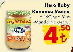 Şok Hero Baby Kavanoz Mama 190 gr