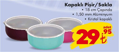 Kapaklı Pişir/Sakla 18 cm image