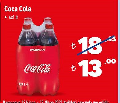 Coca Cola 4x1 l image