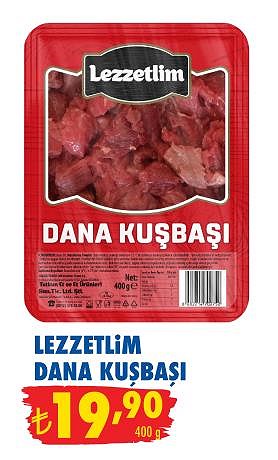 Lezzetlim Dana Kuşbaşı 400 gr image