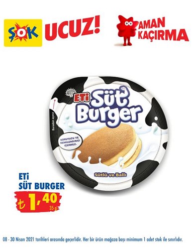 Eti Süt Burger 35 g image