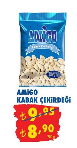 Amigo Kabak Çekirdeği 200 g image