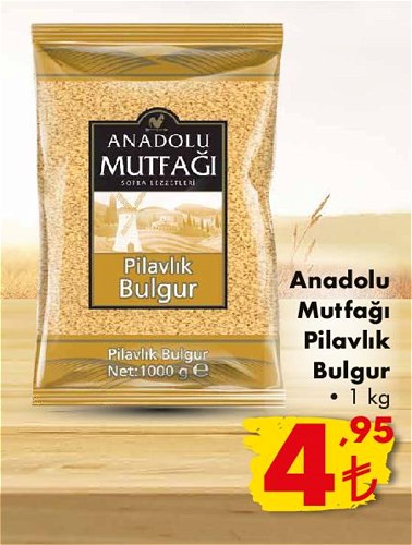 Anadolu Mutfağı Pilavlık Bulgur 1 kg image