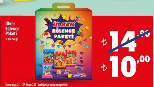 Ülker Eğlence Paketi 394,50 gr image