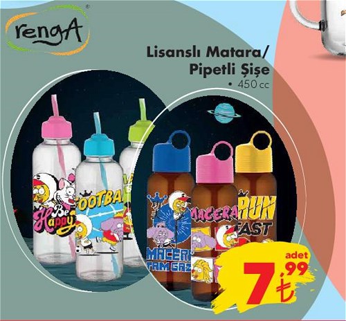 Renga Lisanslı Matara/Pipetli Şişe 450 cc image