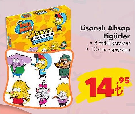 Lisanslı Ahşap Figürler image