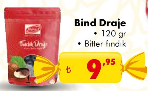 Bind Draje 120 gr Bitter Fındık image