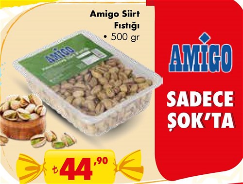 Amigo Siirt Fıstığı 500 gr image
