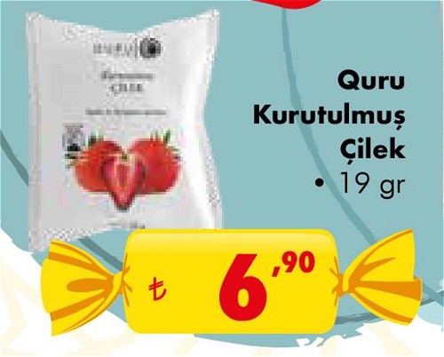Quru Kurutulmuş Çilek 19 gr image