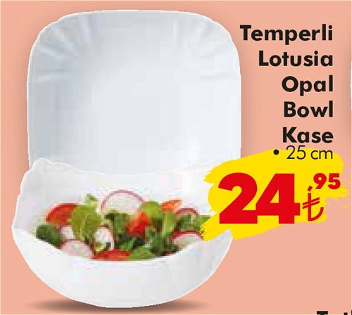 Luminarc Temperli Lotusia Opal Bowl Kase 25 cm image