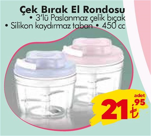 Çek Bırak El Rondosu 450 cc image
