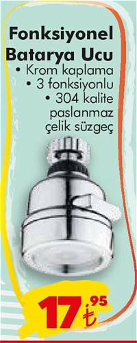 Fonksiyonel Batarya Ucu image