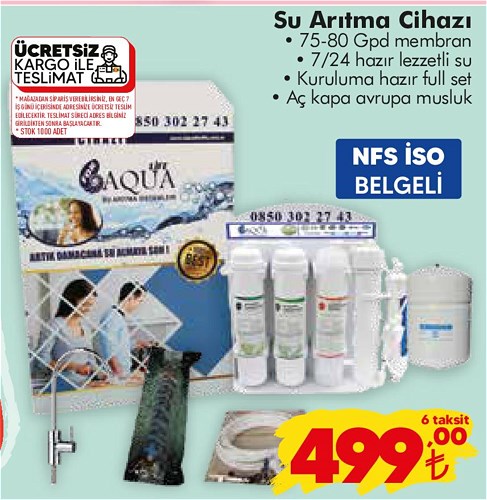 Su Arıtma Cihazı image
