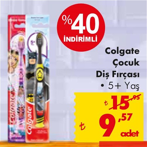 Colgate Çocuk Diş Fırçası 5+ Yaş image