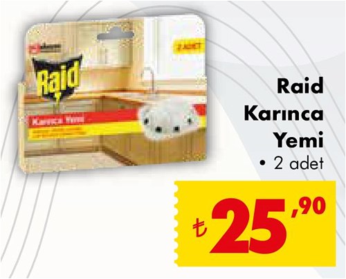 Raid Karınca Yemi 2 Adet image