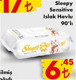 Sleepy Sensitive Islak Havlu 90'lı image