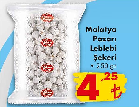 Malatya Pazarı Leblebi Şekeri 250 gr image