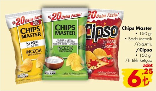 Chips Master 150 gr/Cipso 150 gr image