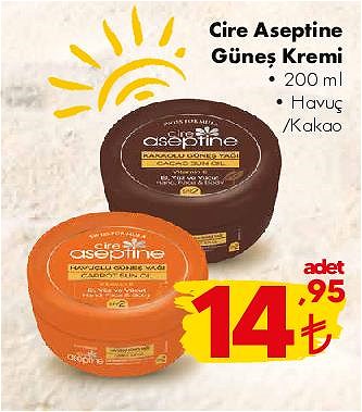 Cire Aseptine Güneş Kremi 200 ml image