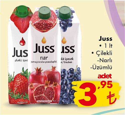 Şok Juss 1 lt