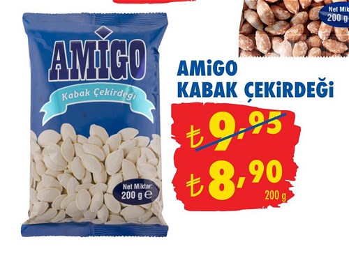 Amigo Kabak Çekirdeği 200 g image