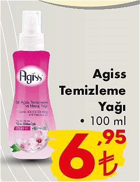 Agiss Temizleme Yağı 100 ml image