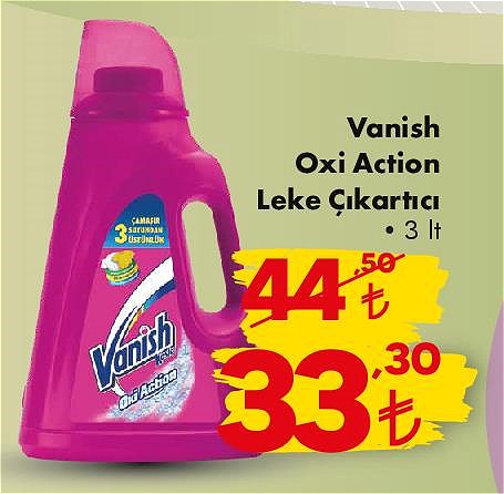 Vanish Oxi Action Leke Çıkartıcı 3 lt image