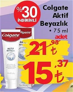 Colgate Aktif Beyazlık 75 ml image