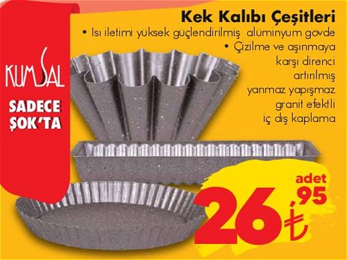 Kumsal Kek Kalıbı Çeşitleri image