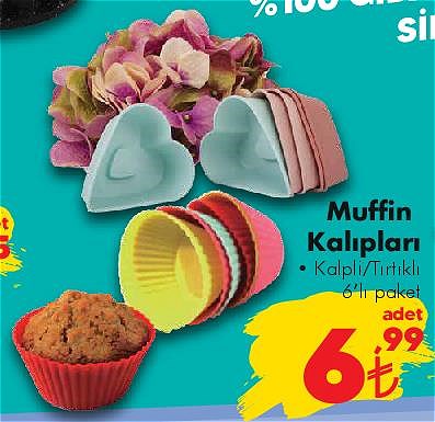 Muffin Kalıpları 6'lı Paket image