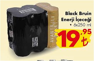 Black Bruin Enerji İçeceği 6x250 ml image