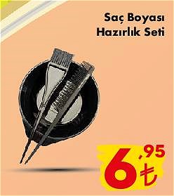 Saç Boyası Hazırlık Seti image