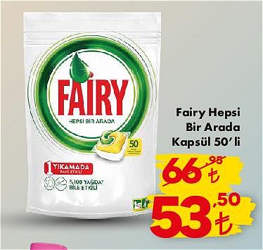 Fairy Hepsi Bir Arada Kapsül 50'li image