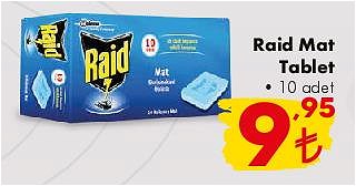 Raid Mat Tablet 10 Adet image