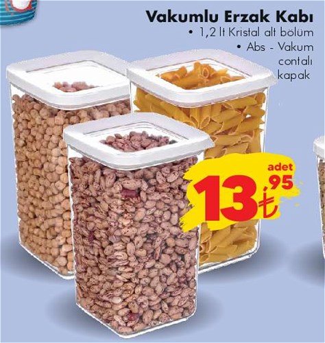 vakumlu erzak kabi 1 2 lt indirimde market