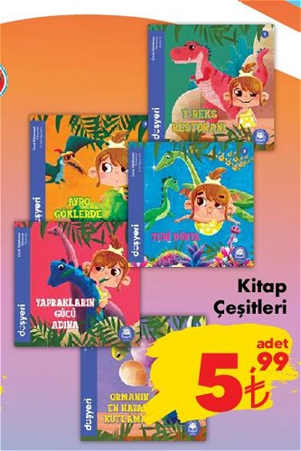 Kitap Çeşitleri/Adet image