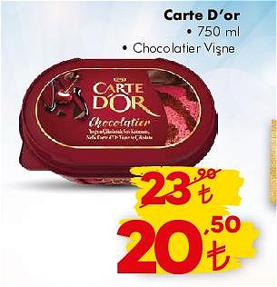 Carte d'Or 750 ml Chocolater Vişne  image