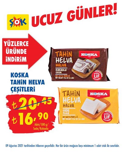 Koska Tahin Helva Çeşitleri 500 g image