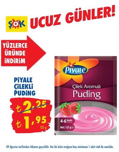 Piyale Çilekli Puding 125 g image