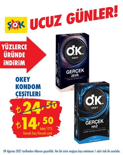 Okey Kondom Çeşitleri 12'li image