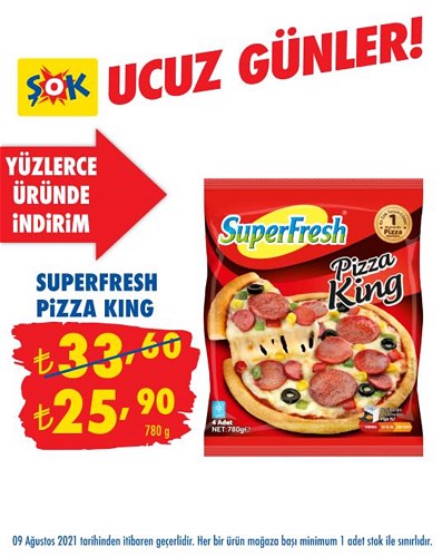 Superfresh Pizza King 780 g image