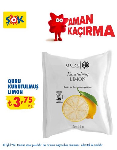 Quru Kurutulmuş Limon 19 g image