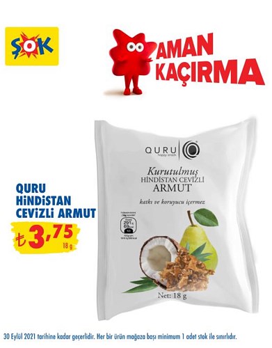 Quru Hindistan Cevizli Armut 18 g image