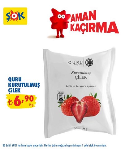 Quru Kurutulmuş Çilek 19 g image