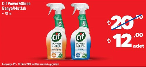 Cif Power&Shine Banyo/Mutfak 750 ml image