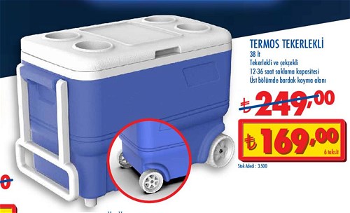 Termos Tekerlekli 38 lt image