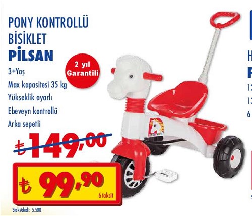 Pilsan Pony Kontrollü Bisiklet image