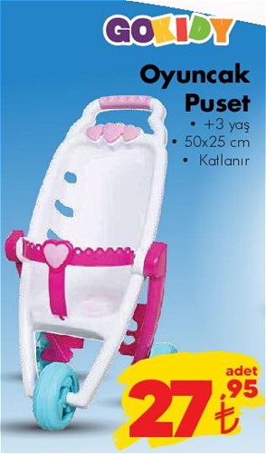 Gokidy Oyuncak Puset 50x25 cm image