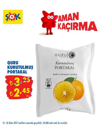 Quru Kurutulmuş Portakal 18 g image